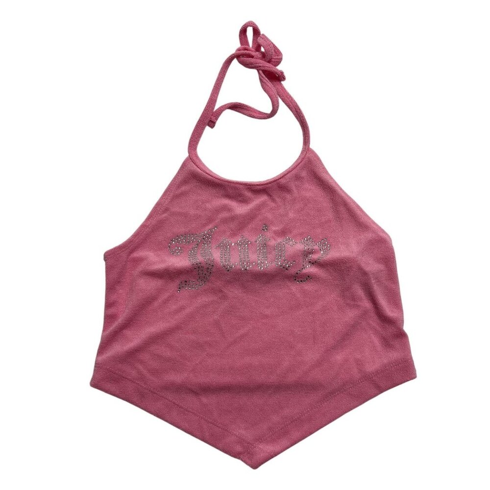 Juicy Couture x Forever 21 Halter Neck Top in Pink